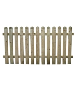 RECINTO DA GIARDINO IN LEGNO DI PINO A LAMELLE 180X100H CM